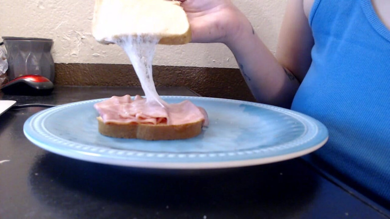 Abby Anna: Eat it snot slave snot sandwhich