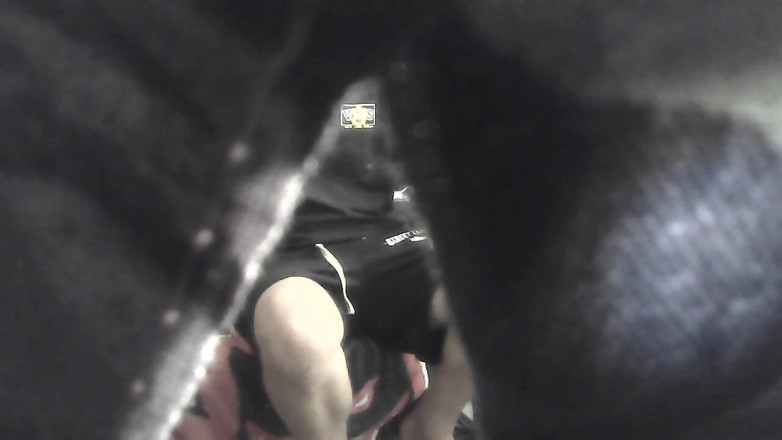 Straight man doing gay porn: Wife's Secret Camera Catches Husband Masturbating and Sticking Stuff up...