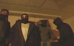 A Group of Hard Dicks Playing with a Horny Babe From France in the Basement