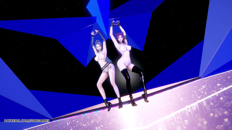 3D-Hentai Games: [MMD] (G)I-DLE - LATATA Kaisa danza nuda league of legends KDA 4K 60FPS