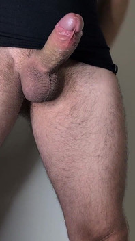 Hands-free Uncut Leaking Cock Until Balls Are Drained