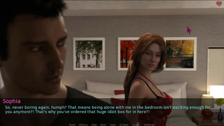 Visual Novels: 마누라와 계모 8부