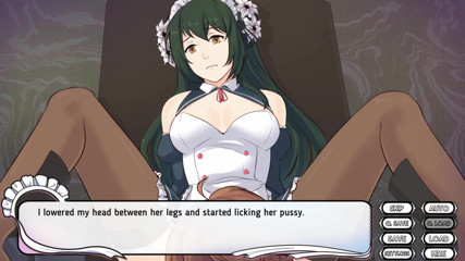 Dirty GamesXxX: 메이드 맨션: 집 주인에게 보지를 핥는 하녀 9