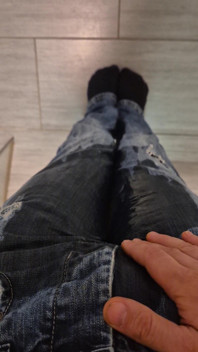 Entrando en mis jeans