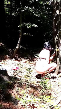 Kinky Couple Caught Playing in the Woods