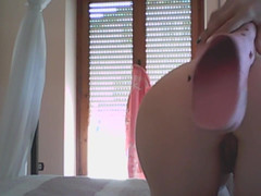 savannahamatoriale: 활발! 내 슬리퍼로 몸을 때리다