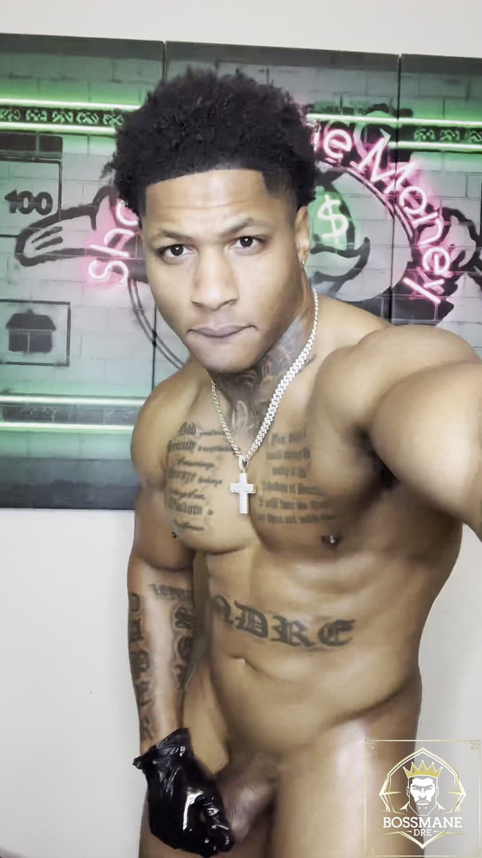 BossMane Dre: Je me branle la bite pour toi