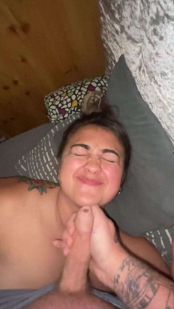 Filthy British Couple: Hablando sucio - instrucciones de paja antes de facial