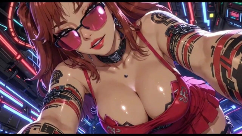 Hot girl dancing: Seksi kadınlarla sadece güzel bir video, ai animasyon