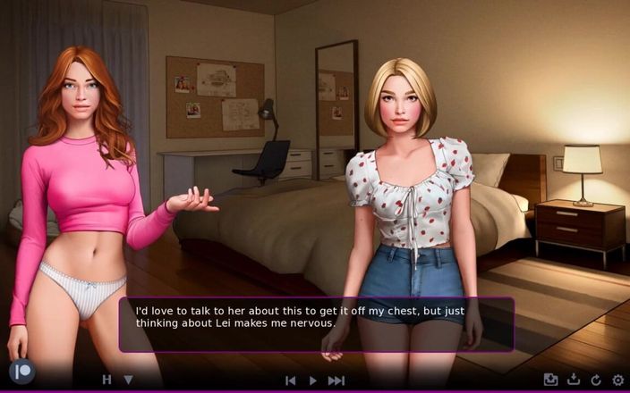 Miss Kitty 2K: Lust Campus - Part 42 - My First Lesbian Experience with Bestie by...