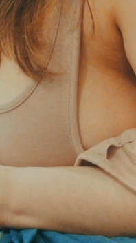 My Stepmother in Law Gave Me Amazing Oily Titfuck by Keeping My Dick Between Her Big Boobs