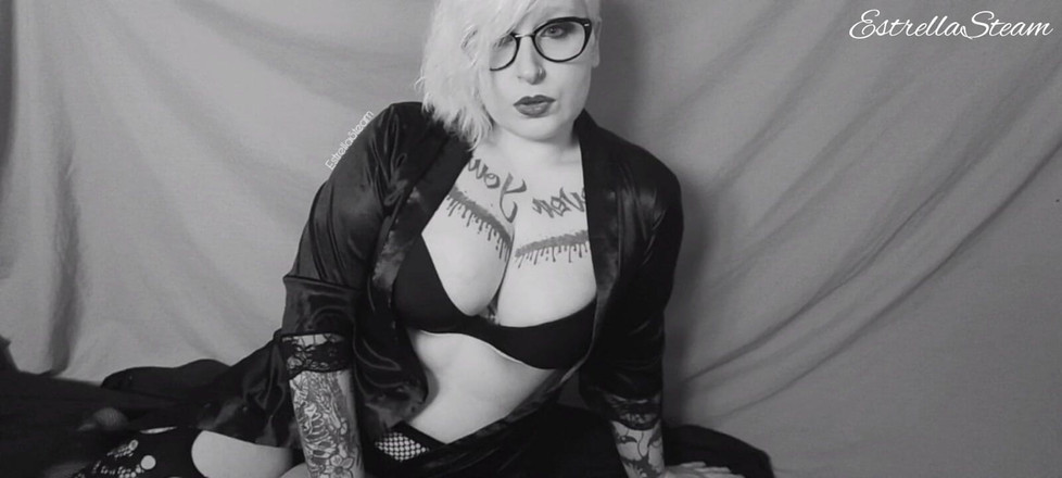 Estrella Steam: Joi dalam sepanyol melancap dan pancut pada tetek saya