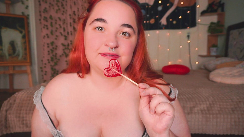 AssGives: 롤리팝 핥기