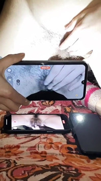 I Watch My Stepsister as She Makes a Video for a Porn Site and Masturbates