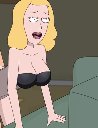 LoveSkySan69: Rick and Morty - Cesta zpět domů - Pouze sexuální scéna - Část 36 Beth...
