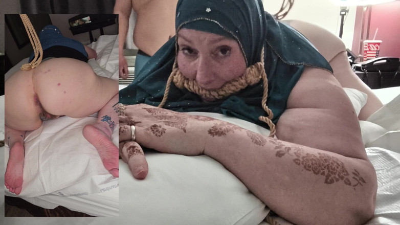 CrippleFreak4U: Hijabi cripple bum bdsm từ cả hai góc độ
