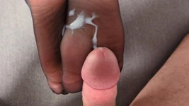 Black Nylon Halloween Footjob