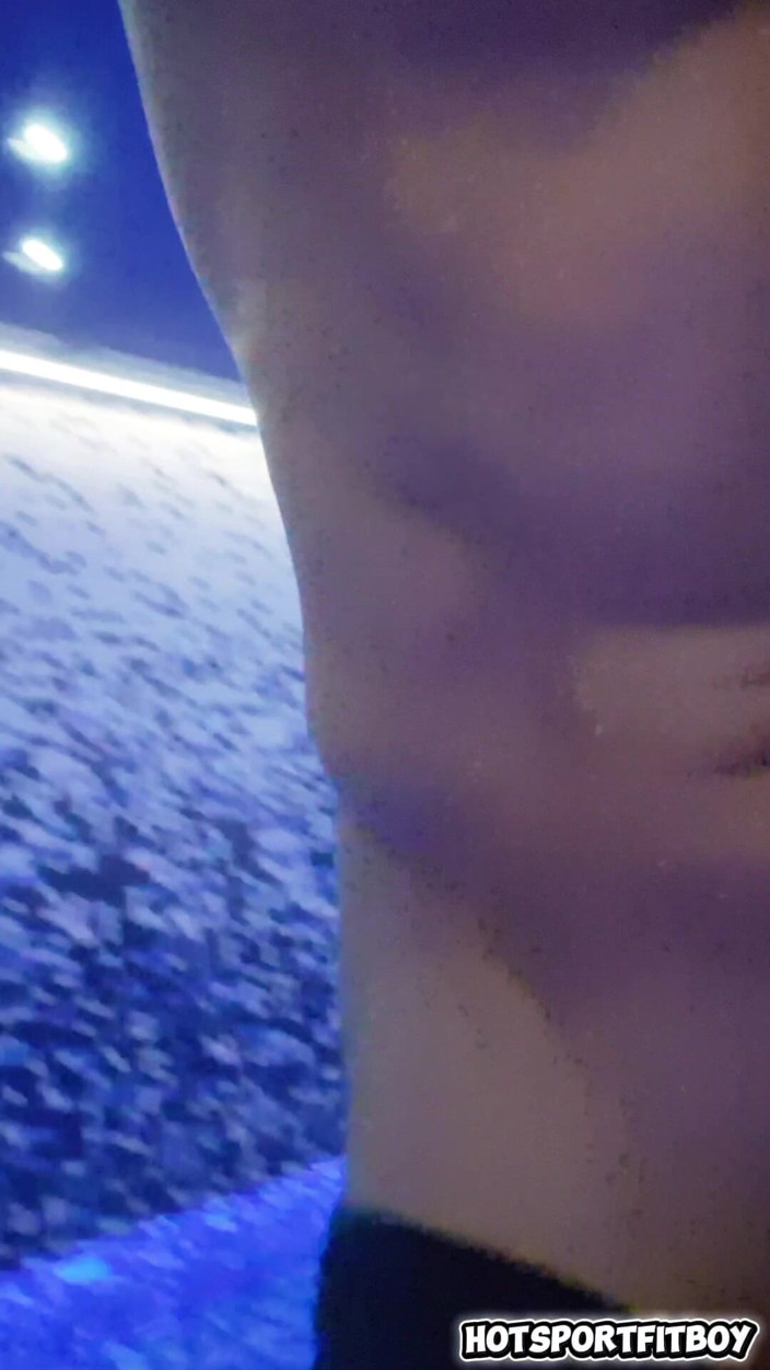 Hotsportfitboy: Risky Masturbation in Luxury Spa Sauna - Big Hard Cock Jerk...