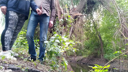OurFetishLife: MILF stepmom takes care of stepson in nature