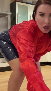 Miss, dicke titten, nylons, exklusive air hostess fußfetisch