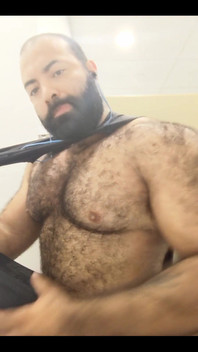 A Little Post Workout Nipple Play