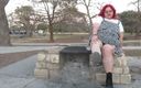 BBW nurse Vicki adventures with friends: Hraní s Domme v parku Stomping Ashes From The Fire
