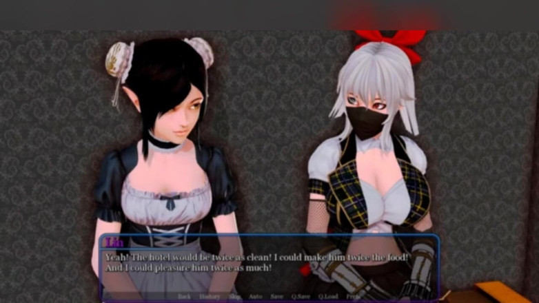 3DXXXTEEN2 Cartoon: Sex în trei cu un elf și un robot. Sex cu desene...