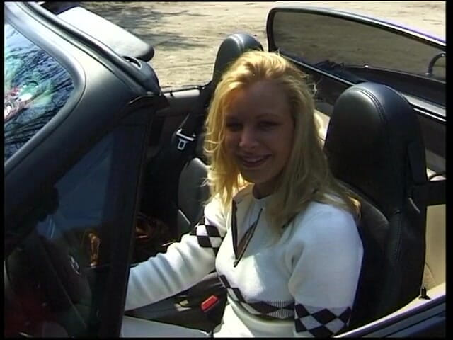 Lucky Cooch: Blonde beauties showing boobs in vintage video