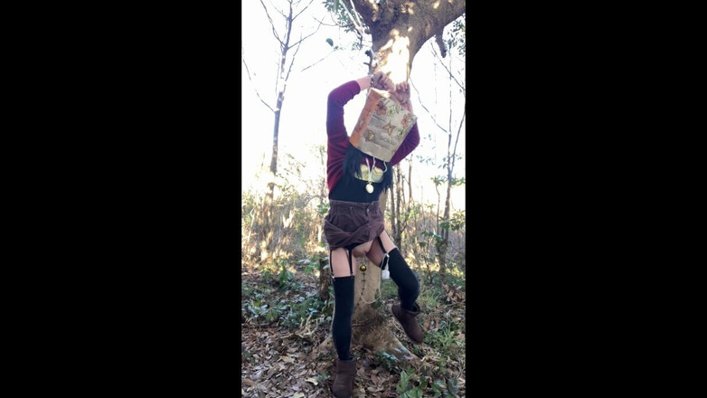 megu2002: Master's Training Session No. 101: Outdoor Blindfolded Vibrator Training