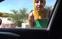 Souzan Halabi: Британський турист підбирає французьку повію з великими цицьками в Марселі