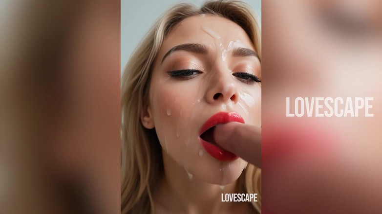 Lovescape: Blondynka gang ustny