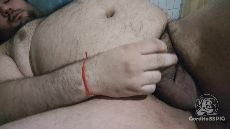 Gordito33PIG: Masturbasi Berminyak Gemuk