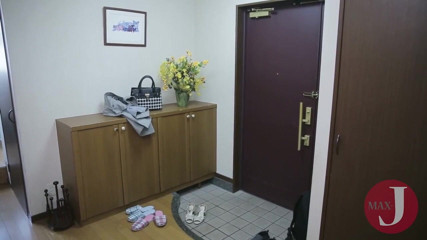 Asian happy ending: Beautiful asian girl sucks her bf's cock in the bathroom