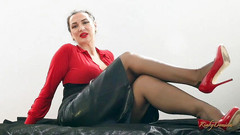 KinkyDomina: Du wirst mich nicht mit diesem kleinen cuckold-penis ficken