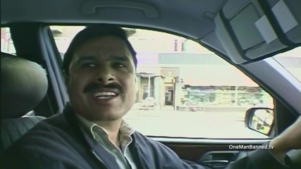 One Man Banned: Daring sexy action in the back of a car