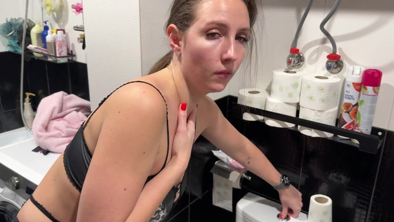 Hottie goddess: Duplo ajuste de tosse preso fleum &amp;engasgando luta pov