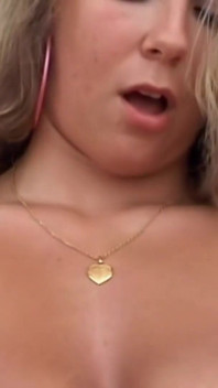 Calia-b: Amazing Blonde Babe Playing with Her Big Tits