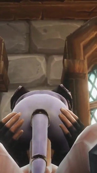 Draenei Has Some Bedroom Fun - Warcraft Porn Parody