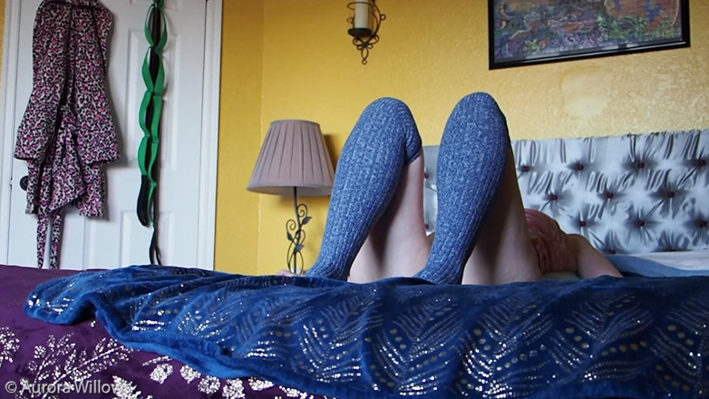 Aurora Willows: Training auf meinem bett