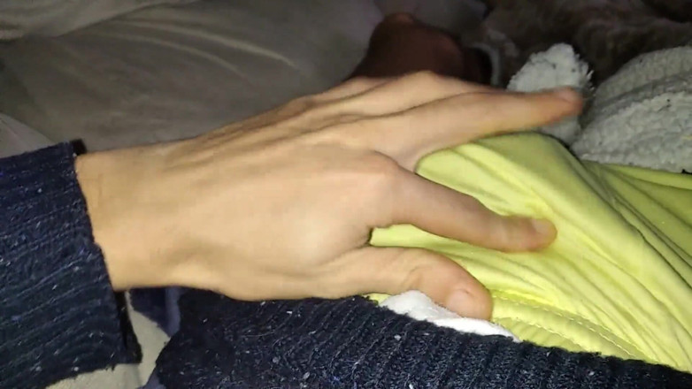 Elvissc: Stepdaddy Masturbates His Big Cock in the Living Room While...