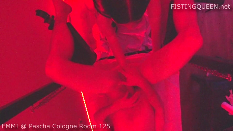 FISTINGQUEEN: Femdom Fisting Extreme Elbow Deep in German Brothel
