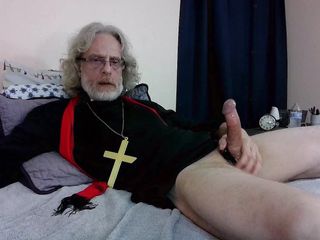 Jerkin Dad: More! Holy penis worshiping! Edging to heaven and back!