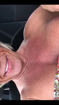 Goofing off in the Car