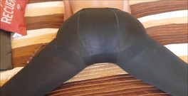 Natalie K: Đít trong quần tập yoga; Quần lót lớn, kéo quần...