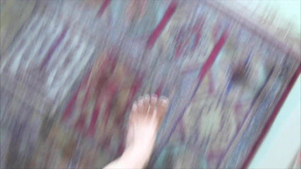 Tropical Lust: Kendra's foot play in free time