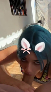 Bulma lutscht goku-schwanz