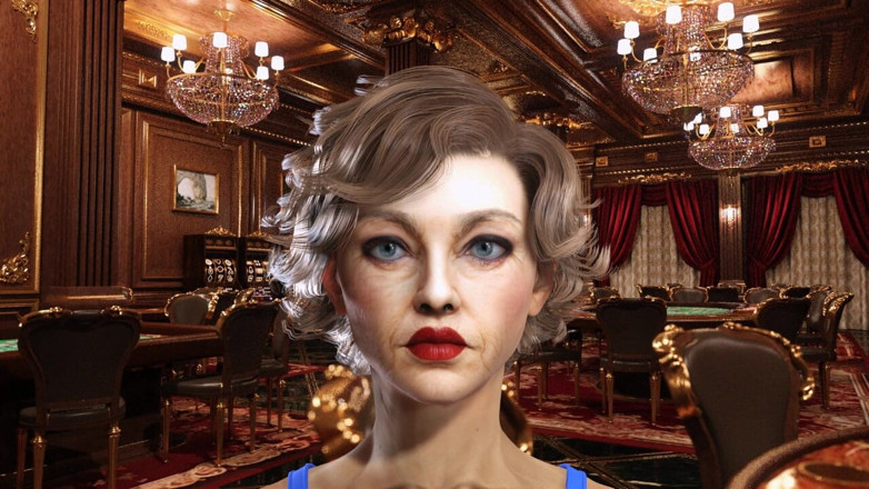 Custom Fantasy Productions: HD顔アニメーションテストレンダリング