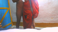 Busty Banuu: Vollbusige möpse, roter sari, schwägerin fickt von schwager