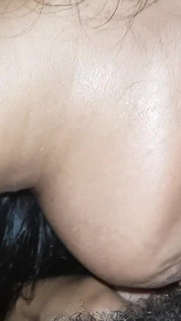 Indian Village Girl with Amazing Deepthroat Skills, Gagging Cum Drinking