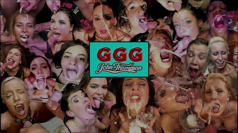 Gang Bang Germany: Ggg John Thompson – remaja bertukar air mani seksi dalam gangbang